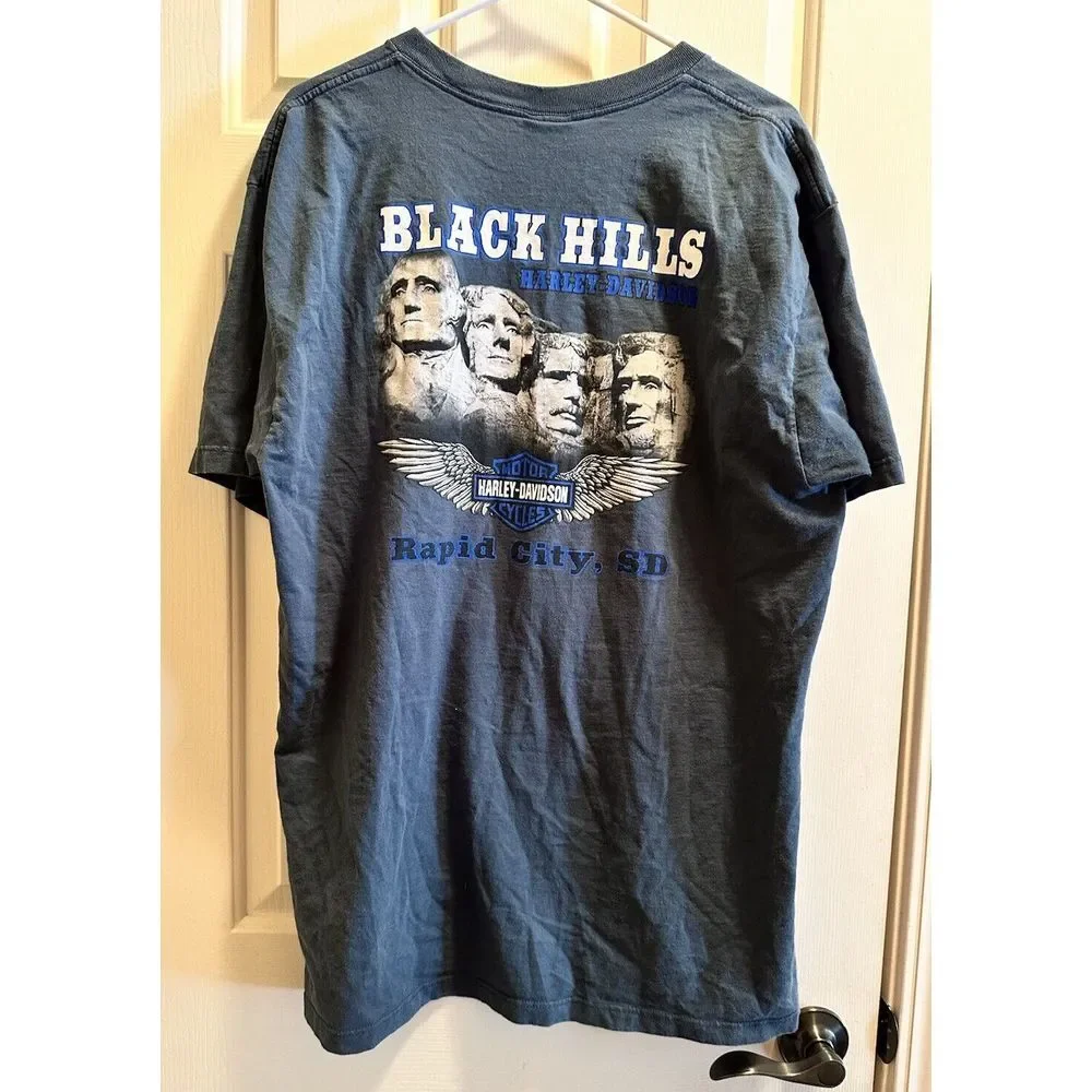 Vintage 2007 Sturgis Bike Rally T‎ Shirt XL Motorcycle Biker Harley Davidson